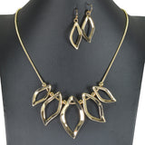 97173, GEOMETRIC METAL SLIDE NECKLACE