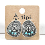 97825, WESTERN COWBOY HAT EARRING