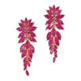 97990, MARQUISE RHINESTONE ACCENT EVENING EARRING