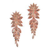 97990, MARQUISE RHINESTONE ACCENT EVENING EARRING