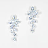 98044, MARQUISE CUBIC ZIRCONIA ACCENT EARRING
