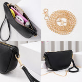 98050, FAUX LEATHER MINI CROSSBODY BAG