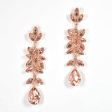 98086, RHINESTONE EVENING DROP EARRING