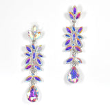 98086, RHINESTONE EVENING DROP EARRING
