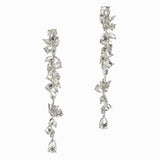 98087, MULTI RHINESTONE EVENING DROP EARRING