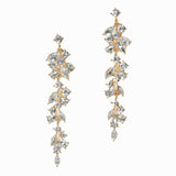 98088, MULTI RHINESTONE EVENING DROP EARRING