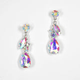98090, RHINESTONE EVENING EARRING