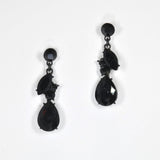 98090, RHINESTONE EVENING EARRING