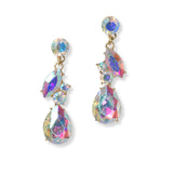 98090, RHINESTONE EVENING EARRING