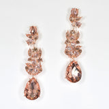 98098, RHINESTONE EVENING DANGLE EARRING