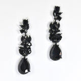 98098, RHINESTONE EVENING DANGLE EARRING