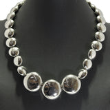98106, ROUND METAL NECKLACE