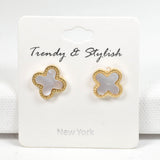 98226, CLOVER STUD EARRING