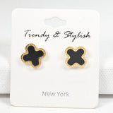 98226, CLOVER STUD EARRING