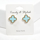 98226, CLOVER STUD EARRING