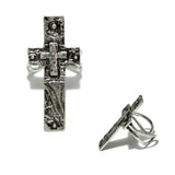 98270, WESTERN CROSS CUFF RING