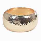 98303, HAMMERED TEXTURED METAL BANGLE BRACELET