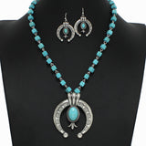 98334, WESTERN SQUASH BLOSSOM NECKLACE