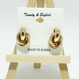 98361, SMALL DOOR KNOCKER EARRING