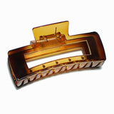 98458, RECTANGULAR GRANDER HAIR CLAW /MADE IN KOREA