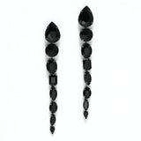 98507, GEOMETRIC RHINESTONE DROP DANGLE EARRING
