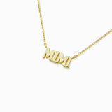 98511, GOLD DIPPED, "WORLD'S BEST" DAINTY MIMI NECKLACE