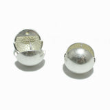 98591, CHUNKY BALL HUGGIE EARRING
