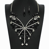 98659, MARQUISE ACCENT WITH RHINESTONE NECKLACE