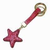 98680, STAR BLING CRYSTAL EMBELLISHED KEYCHAIN
