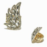 98801, WING RHINESTONE STRETCH RING