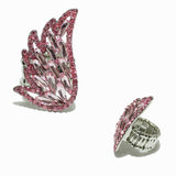 98801, WING RHINESTONE STRETCH RING