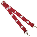 98828, STAR PRINT BEADED BAG STRAP