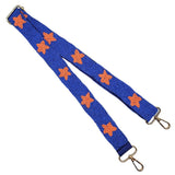 98828, STAR PRINT BEADED BAG STRAP