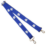 98828, STAR PRINT BEADED BAG STRAP