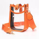 98832, CLEAR TRANSPARENT MINI CROSSBODY BAG