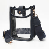98832, CLEAR TRANSPARENT MINI CROSSBODY BAG