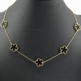 98888, FLOWER DELICATE STATION NECKLACE