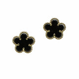 98889, FLOWER STUD EARRING