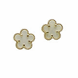 98889, FLOWER STUD EARRING