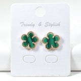 98889, FLOWER STUD EARRING