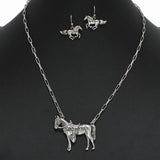 98935, WESTERN HORSE NECKLACE