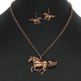 98936, WESTERN HORSE NECKLACE