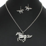 98936, WESTERN HORSE NECKLACE