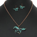 98936, WESTERN HORSE NECKLACE