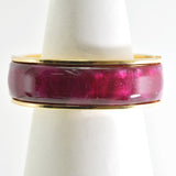 99020, GLITTER CELLULOID ACETATE BANGLE BRACELET