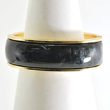 99020, GLITTER CELLULOID ACETATE BANGLE BRACELET