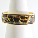 99020, GLITTER CELLULOID ACETATE BANGLE BRACELET