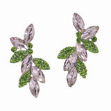 99135, MARQUISE ACCENT CRYSTAL RHINESTONE EARRING