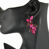 99135, MARQUISE ACCENT CRYSTAL RHINESTONE EARRING