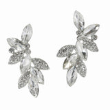 99135, MARQUISE ACCENT CRYSTAL RHINESTONE EARRING